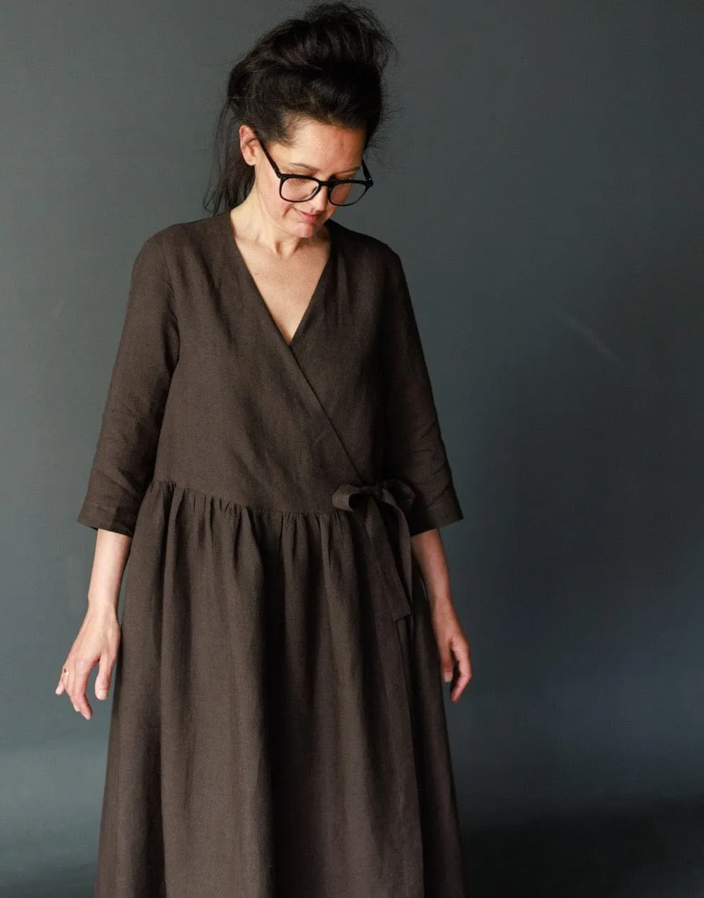 The Etta Wrap Dress, Merchant and Mills Sewing  Pattern UK6-18