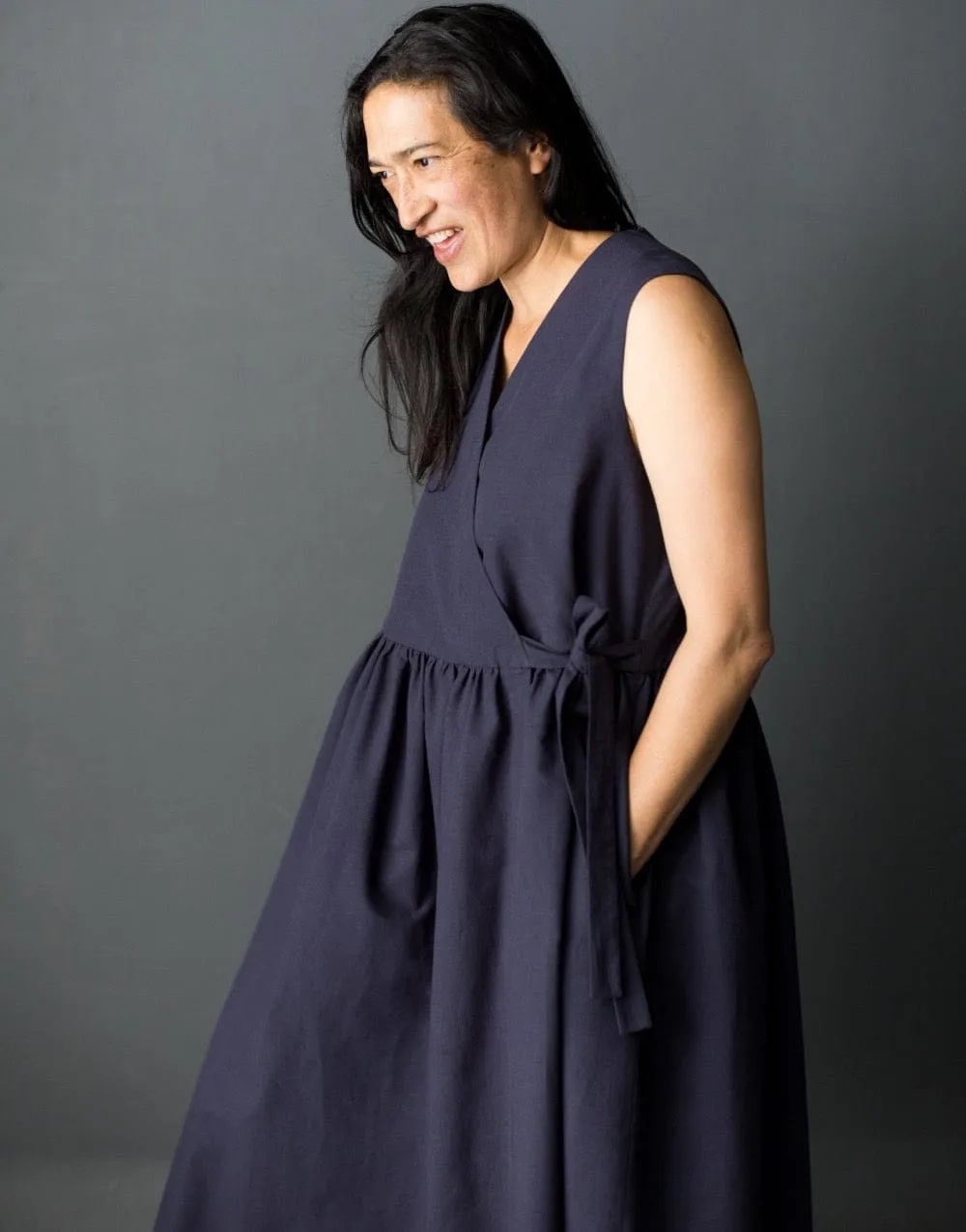 The Etta Wrap Dress, Merchant and Mills Sewing  Pattern UK6-18