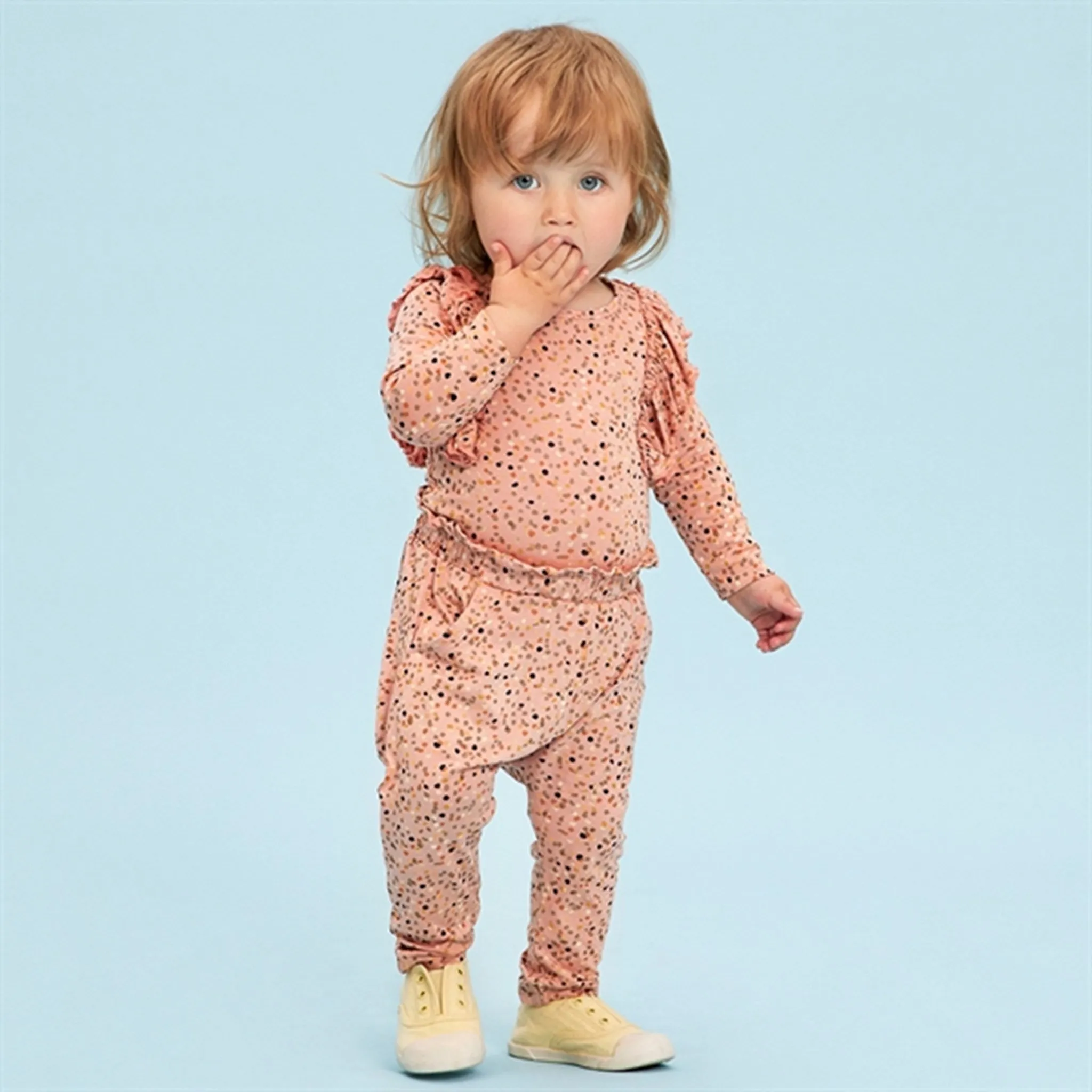 THE NEW Siblings Peach Beige Farla Leggings