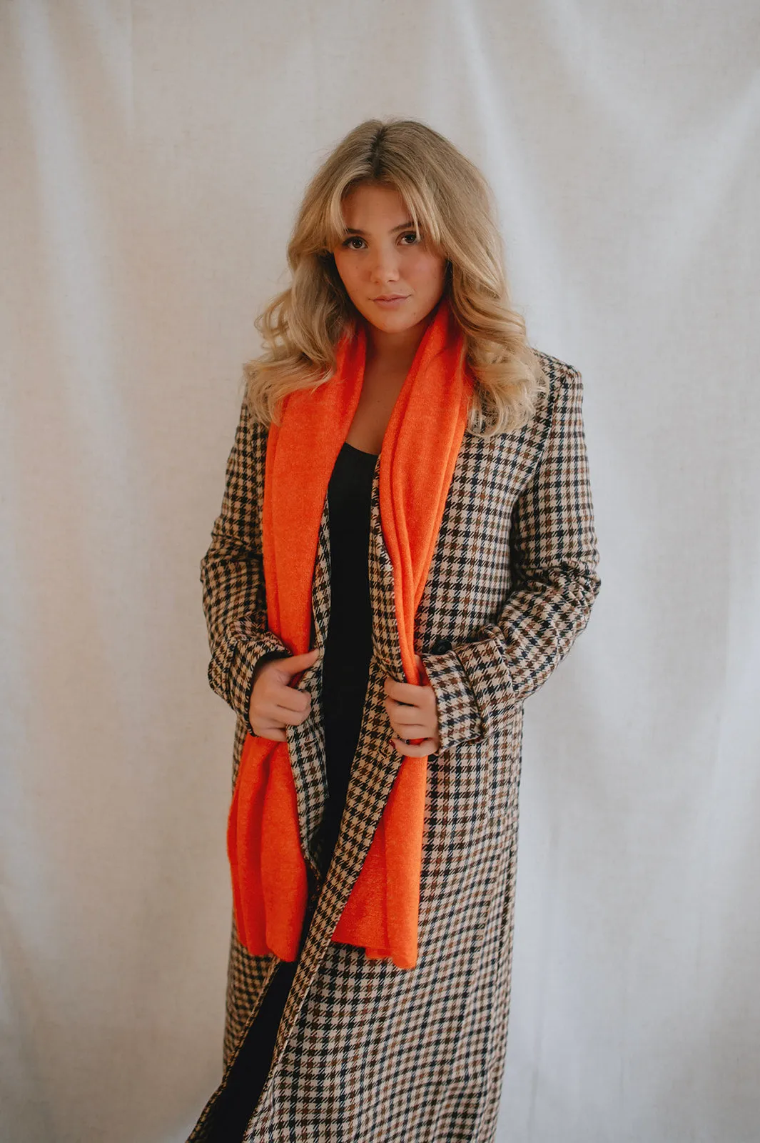 The Prince Plaid Trench Jacket