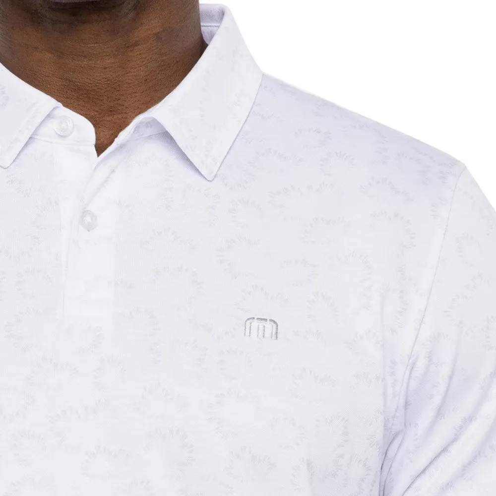 Travis Mathew Always Chill Golf Polo Shirt - White