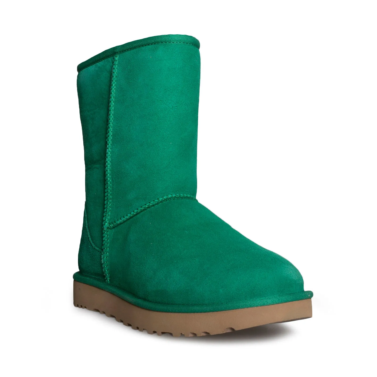 UGG Classic Short II Jazz Green Boots - Women's