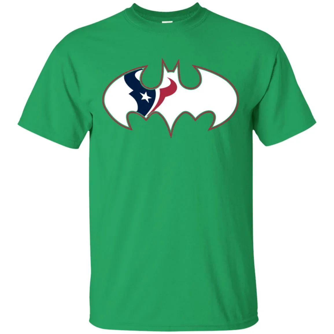 We Are The Houston Texans Batman Nfl Mashup Men Cotton T-Shirt