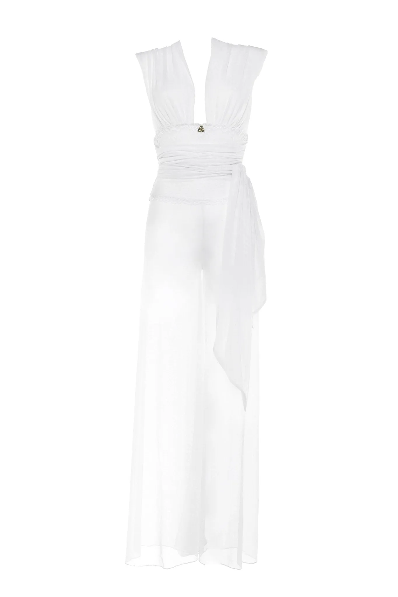 White Jayne Jumpsuit