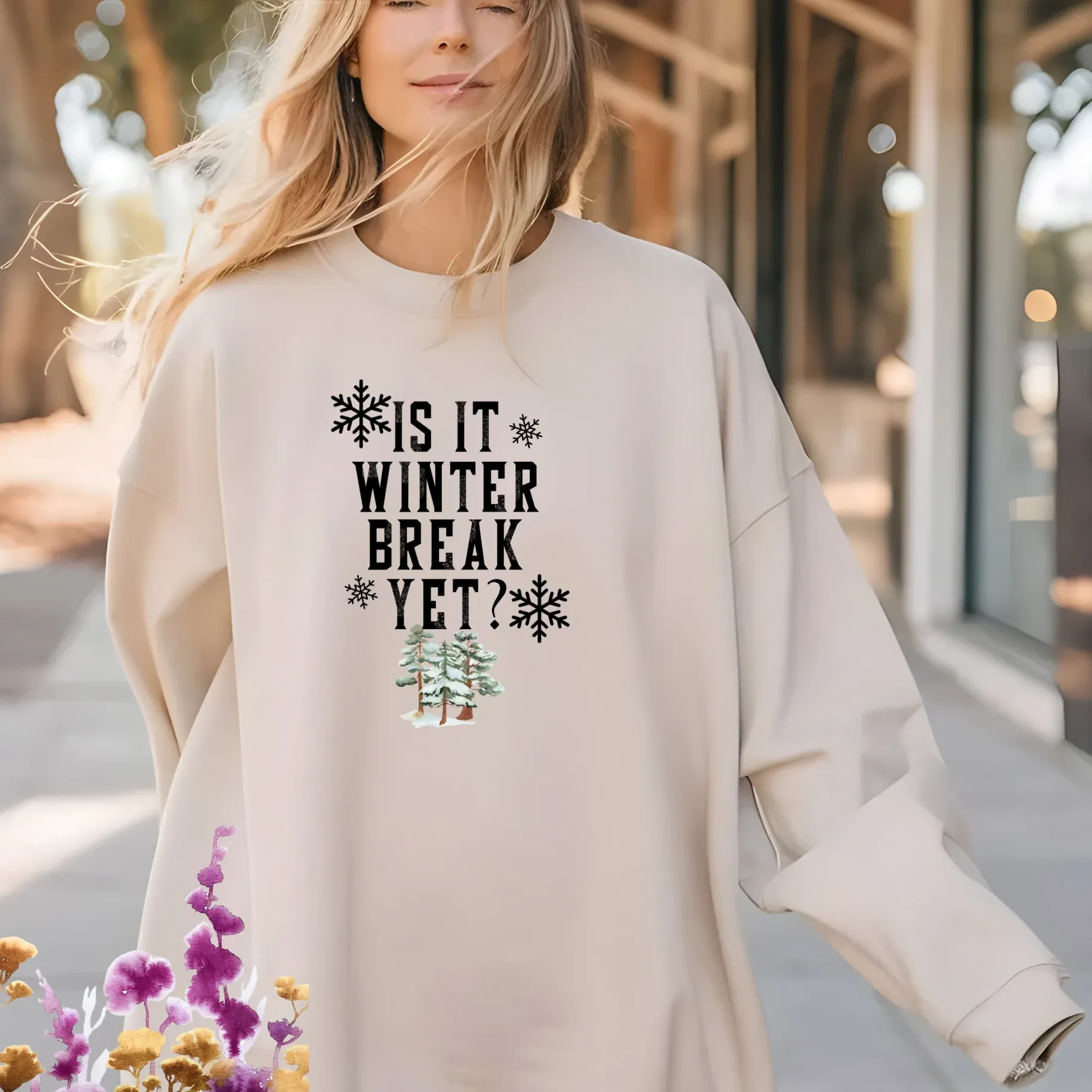 Winter Break Teacher Sweatshirt