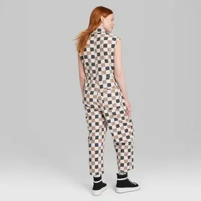 Women's Ascot   Hart Checkered Graphic Jumpsuit