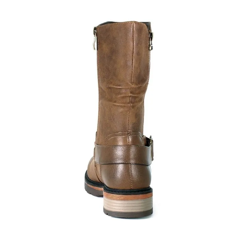 Women's Sudbury Easy On Side Zip Boot Tan