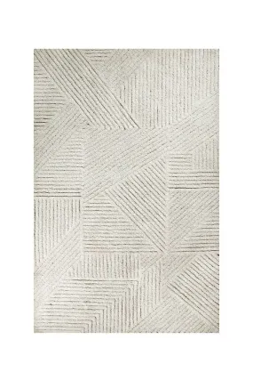 WOOL AREA RUG ALMOND VALLEY