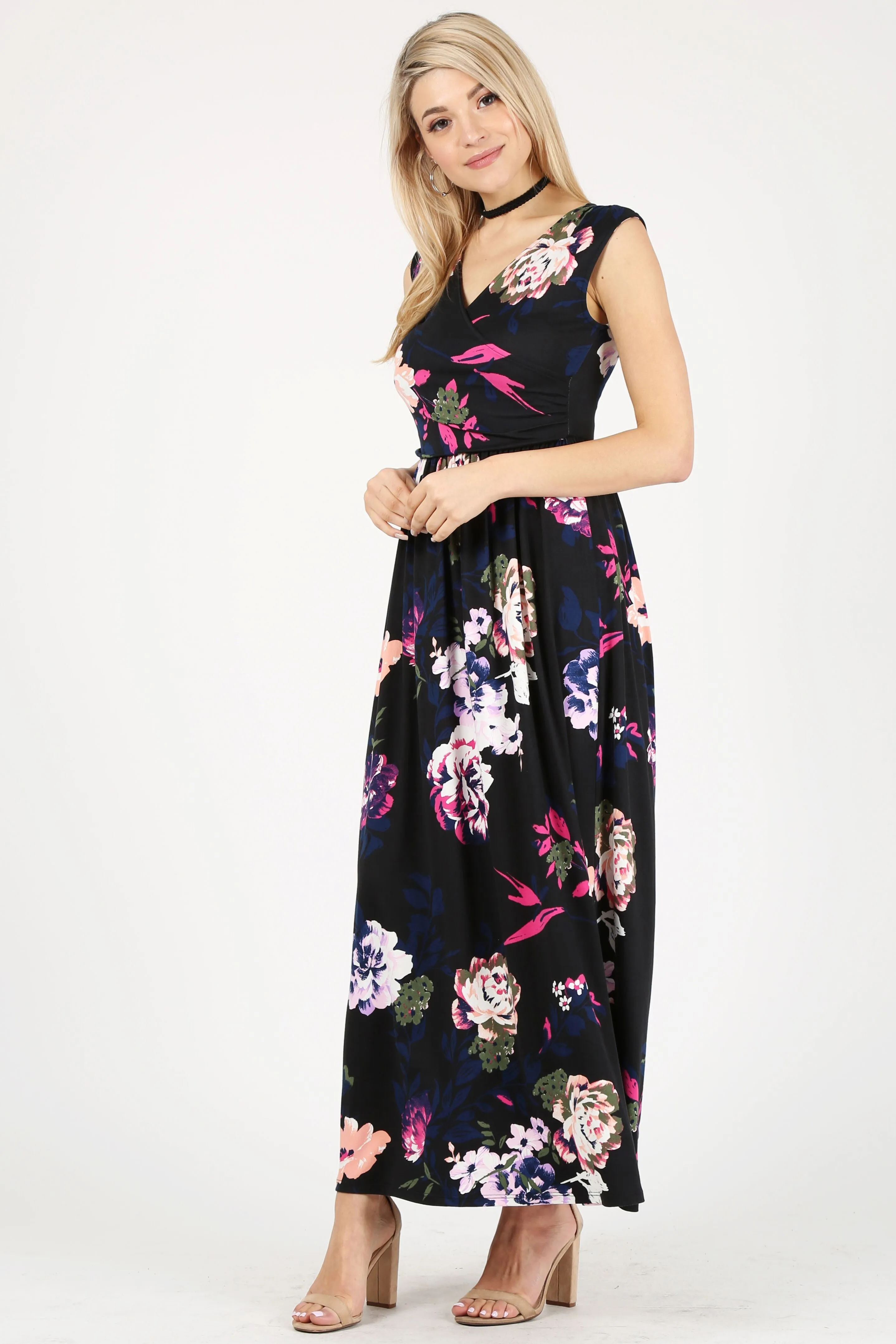 Wrap the Trends Maxi Dress