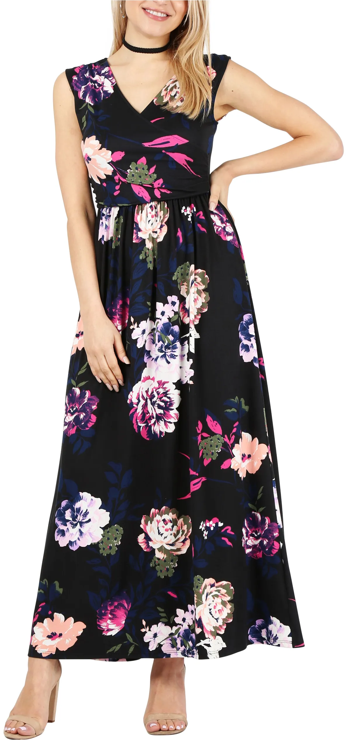 Wrap the Trends Maxi Dress