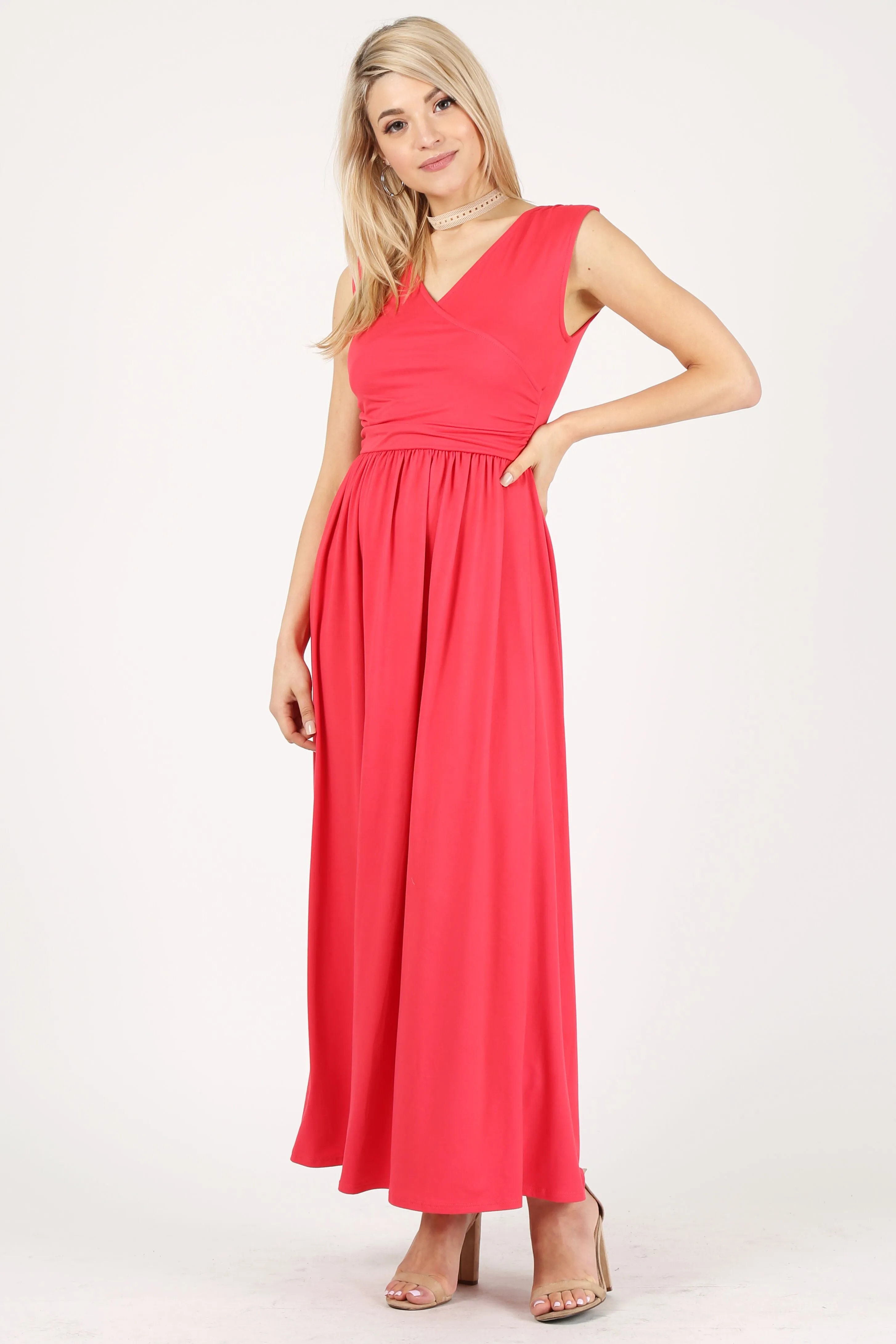 Wrap the Trends Maxi Dress