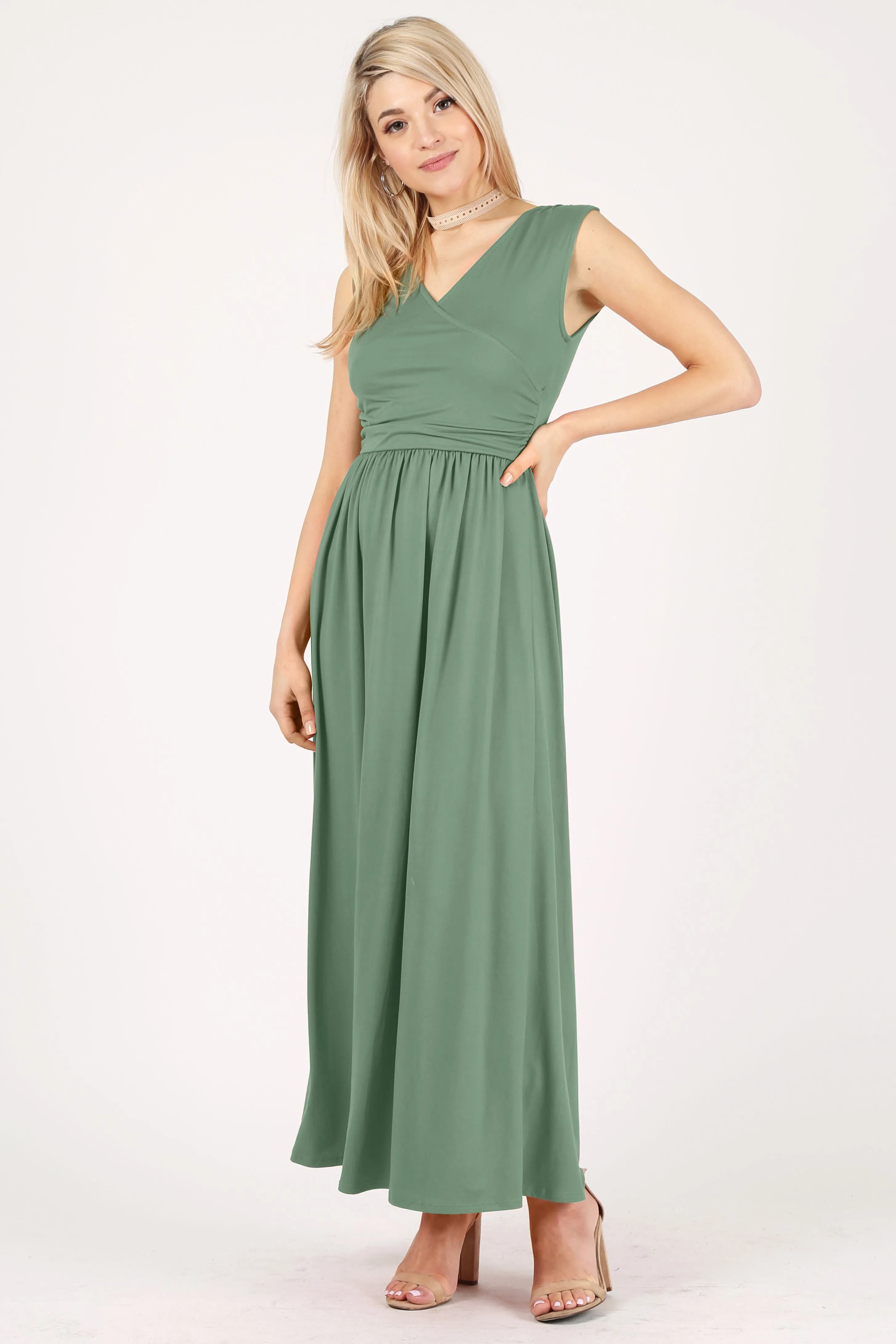 Wrap the Trends Maxi Dress