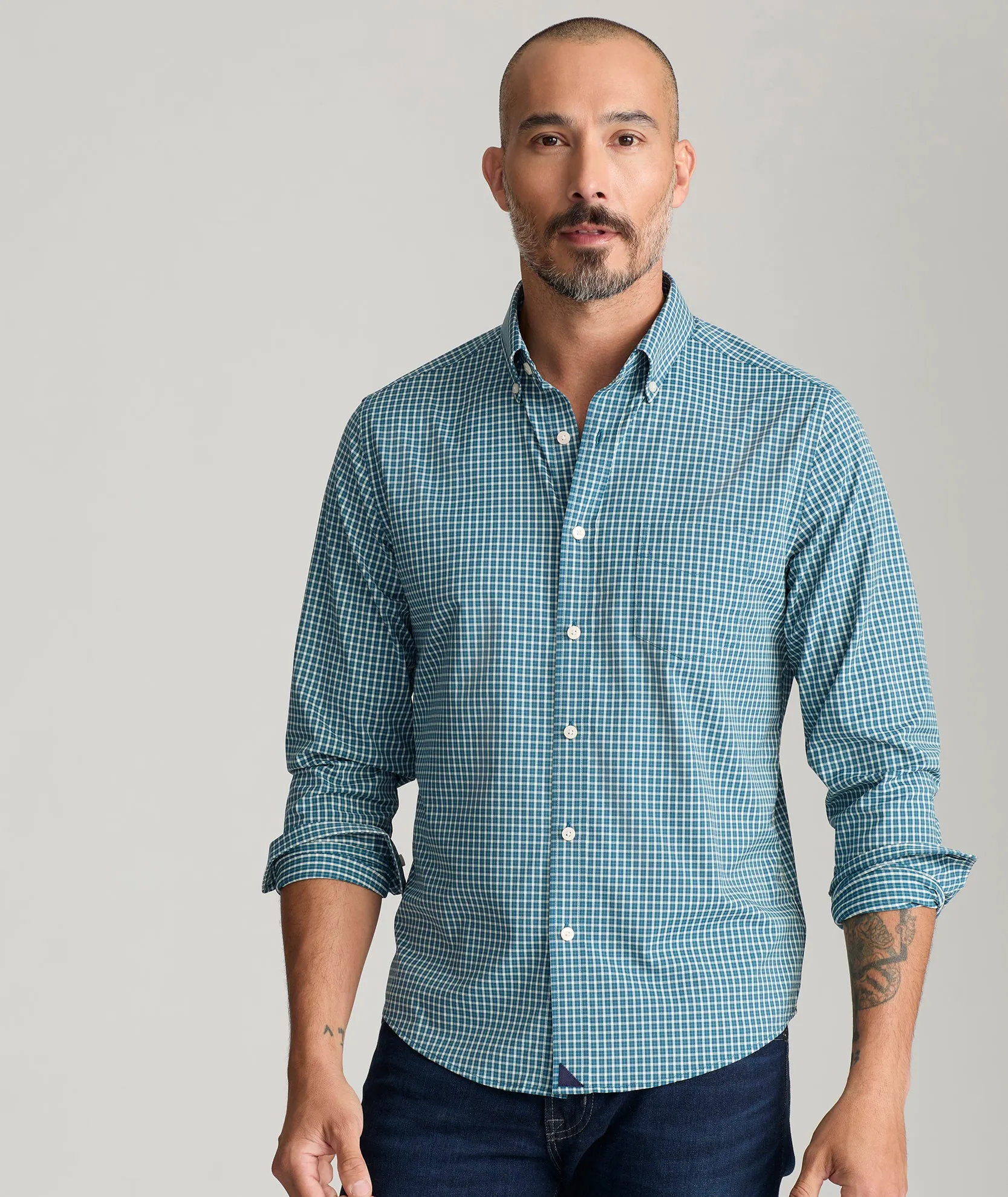 Wrinkle-Free Performance Tully Shirt