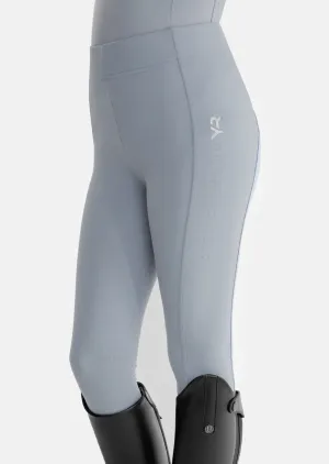 YR Ash Blue Full Seat Leggings