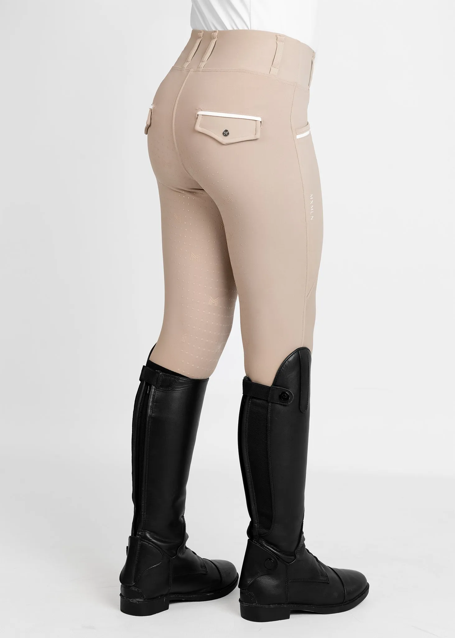 YR Pro Riding Leggings (Beige)