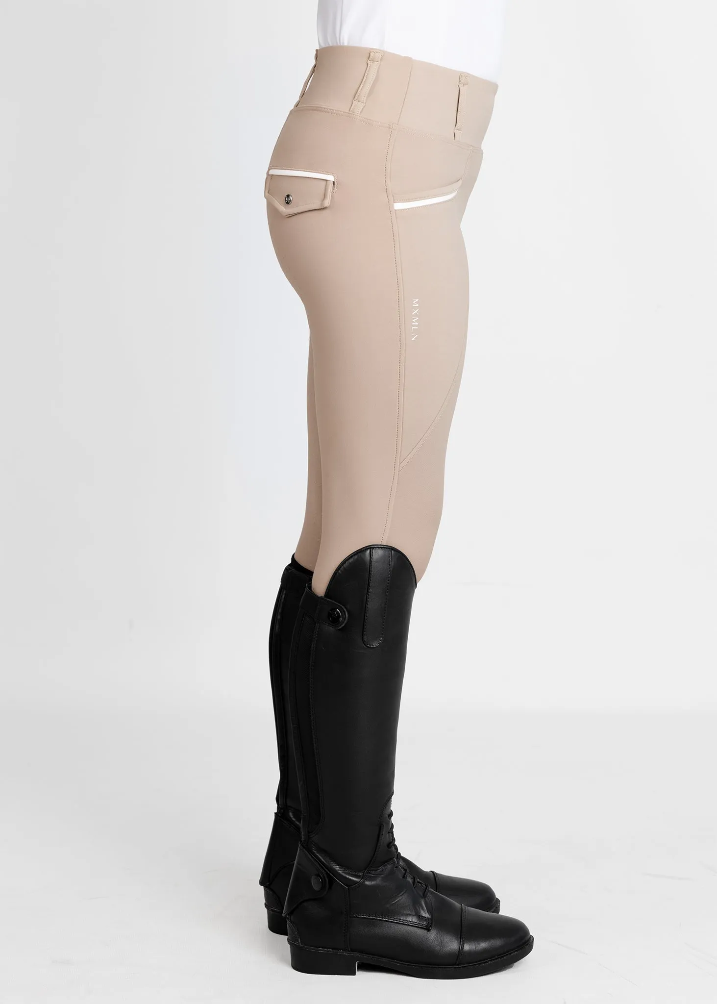 YR Pro Riding Leggings (Beige)