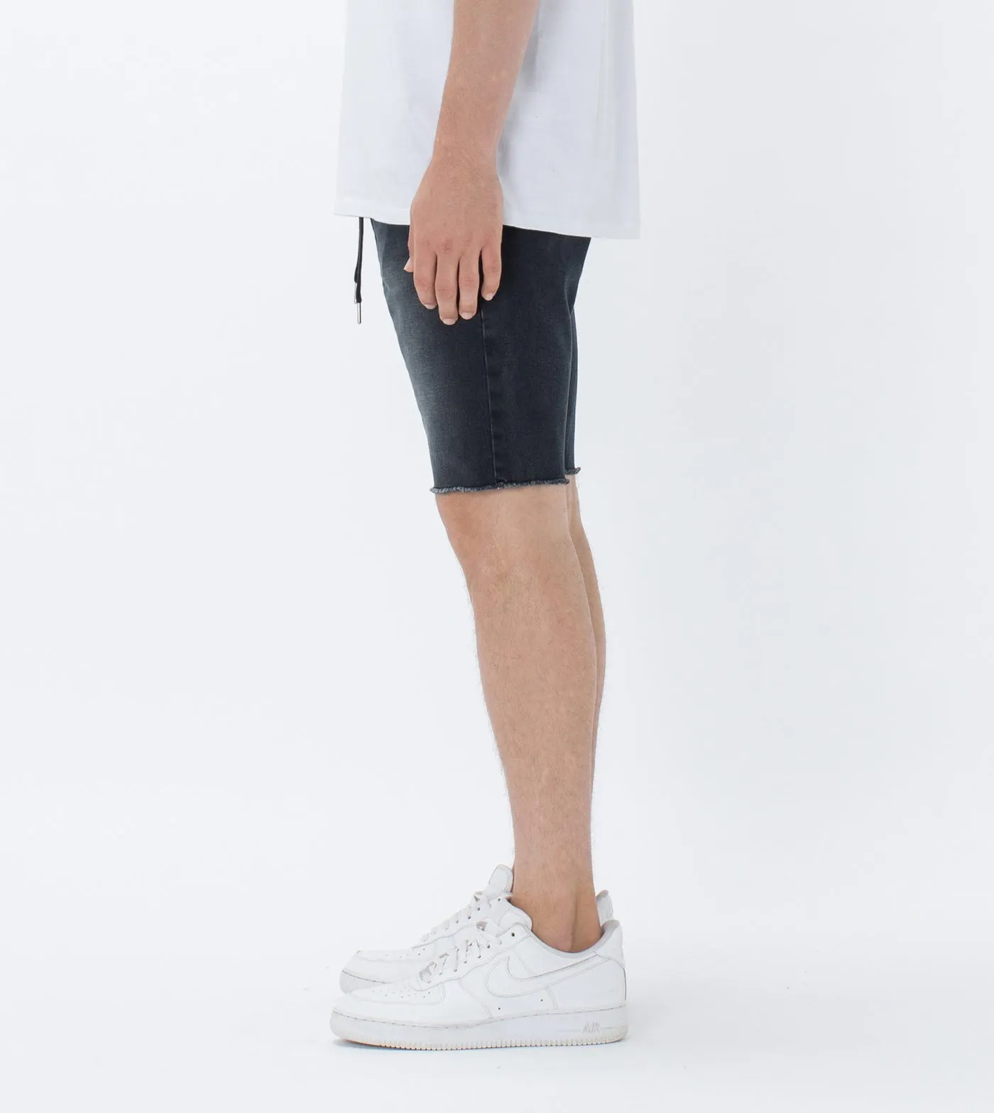 Zanerobe Sureshot Denim Short Black Wash 605-TDK