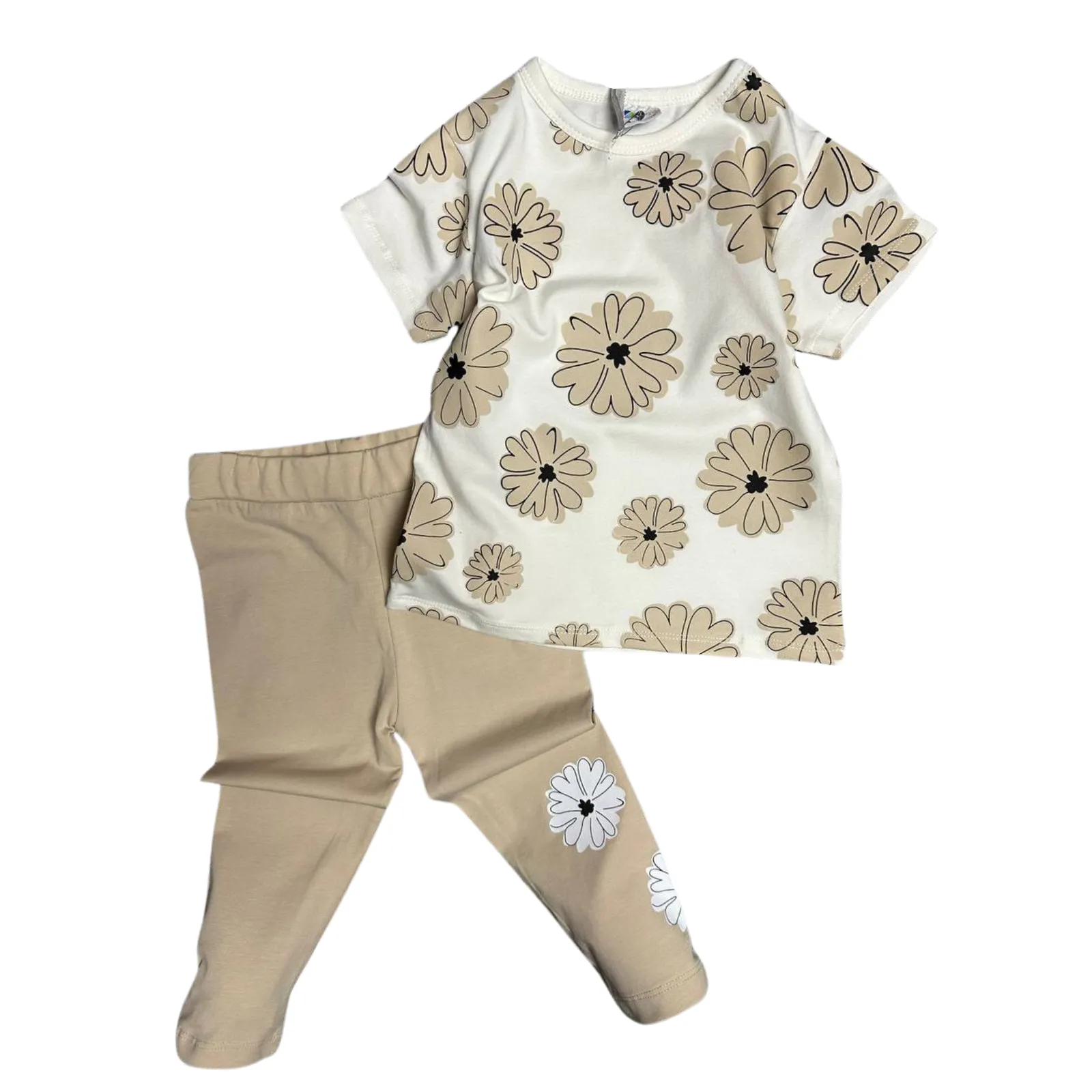 Zara's Flowers Leggings Set