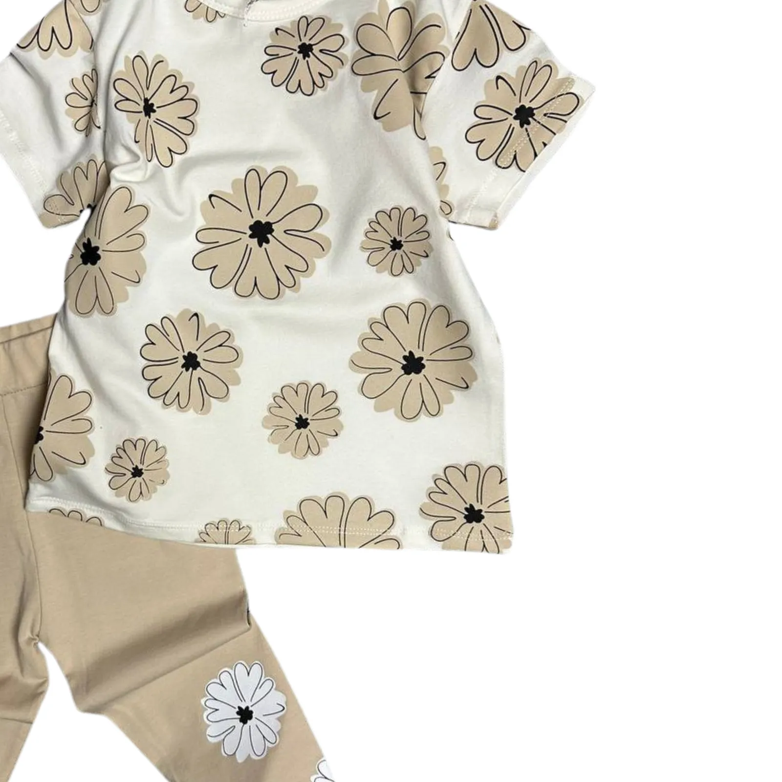 Zara's Flowers Leggings Set