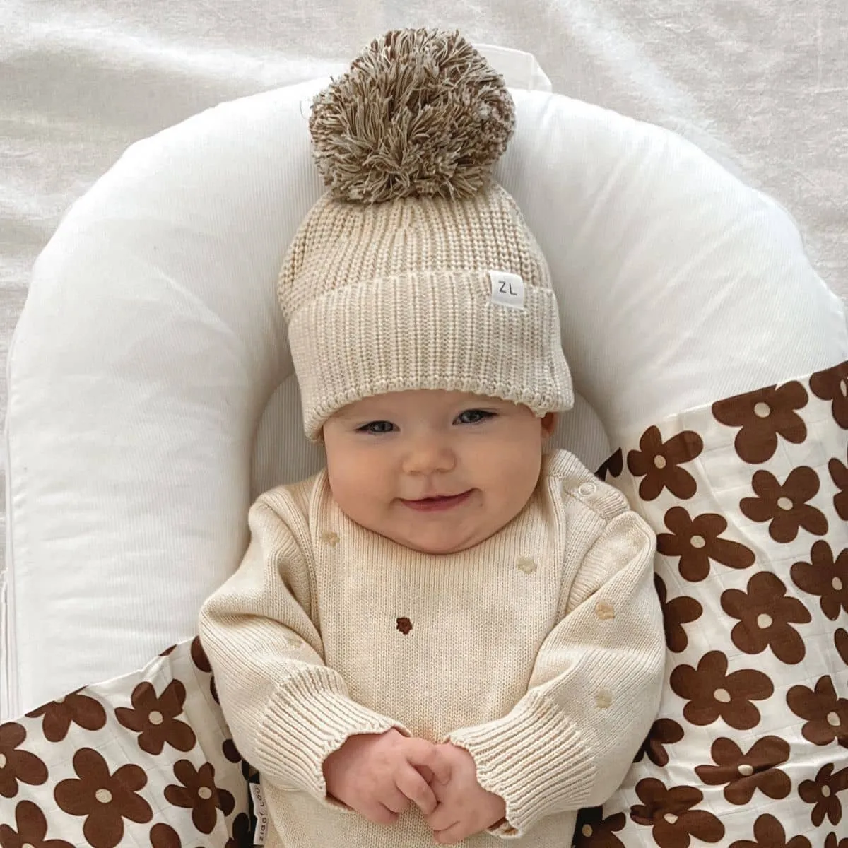 Ziggy Lou Chunky Knit Beanie -  Cosmo